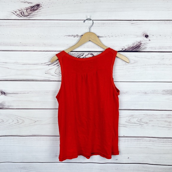 Meadow Rue Embroidered Knitted Tank Top Sz Small - Picture 4 of 6